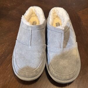 Koolaburra Gray Kids Slippers